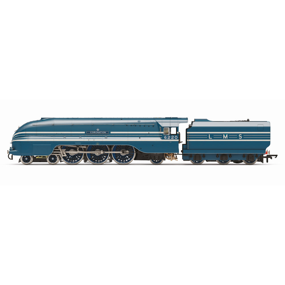 HORNBY 1/76 LMS - STREAMLINED 6220 "CORONATION" WITH FIGURE - LIMITED EDITION (150TH ANNIVERSARY COLLECTION)