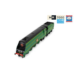 HORNBY 1/76 SR MERCHANT NAVY CLASS CUNARD WHITE STAR LINE 21C4- WITH STEAM GENERATOR AND SOUND