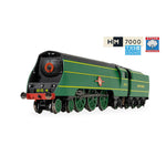 HORNBY 1/76 SR MERCHANT NAVY CLASS CUNARD WHITE STAR LINE 21C4- WITH STEAM GENERATOR AND SOUND