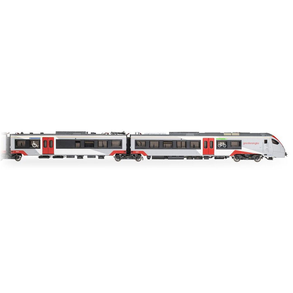 HORNBY GREATER ANGLIA CLASS 755/3 'FLIRT' 3 CAR TRAIN PACK - ERA 11