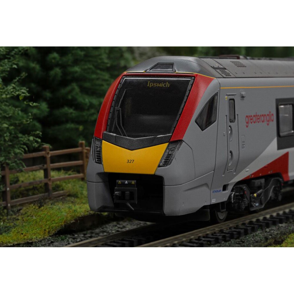 HORNBY GREATER ANGLIA CLASS 755/3 'FLIRT' 3 CAR TRAIN PACK - ERA 11