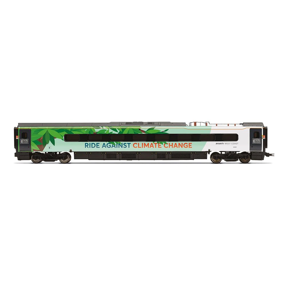 HORNBY AVANTI WEST COAST CLASS 390 CLIMATE CHANGE LIVERY COACH PACK 1 69421 + 65321