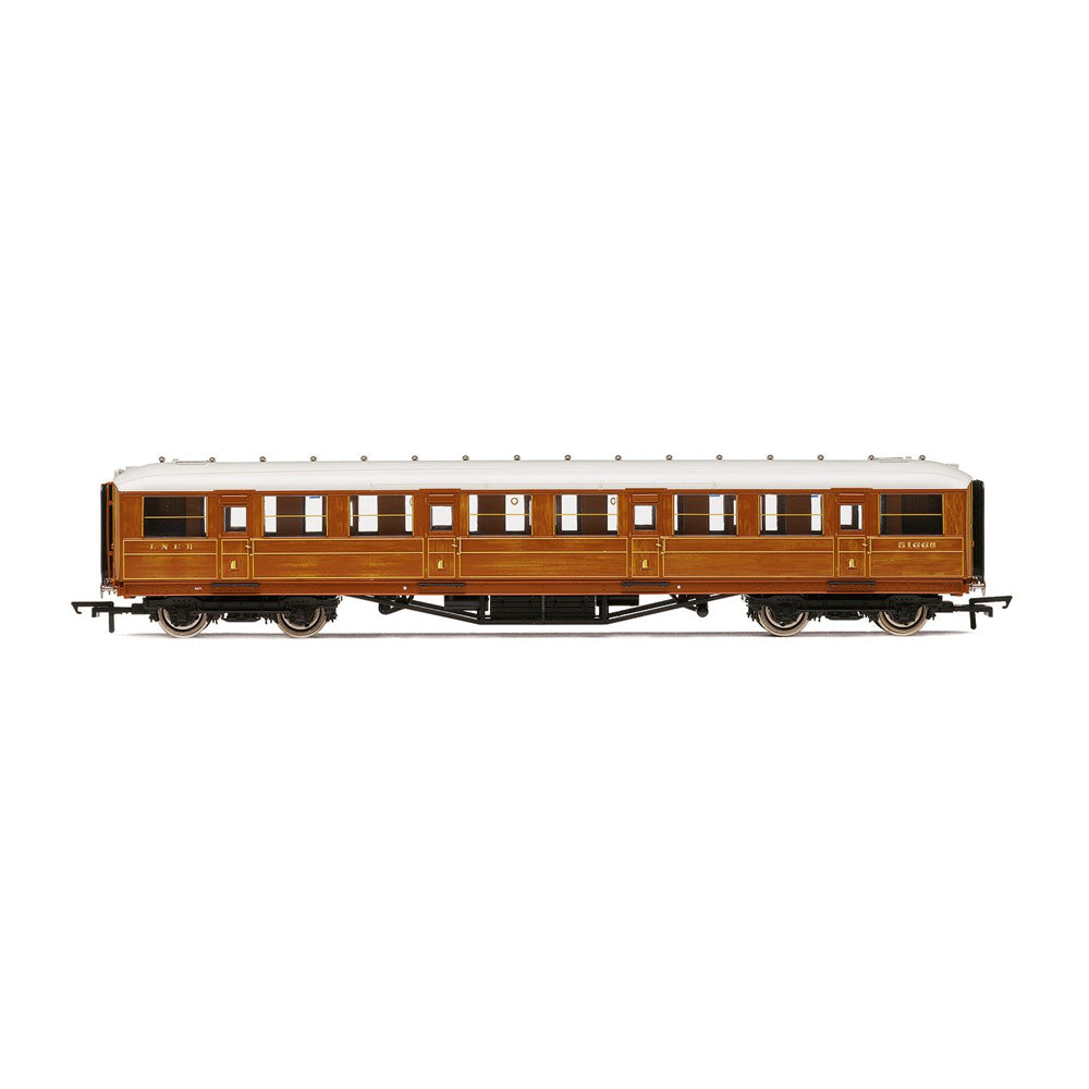 HORNBY 1/76 LNER GRESLEY CORRIDOR TEAK COACHES 1ST CLASS 51668