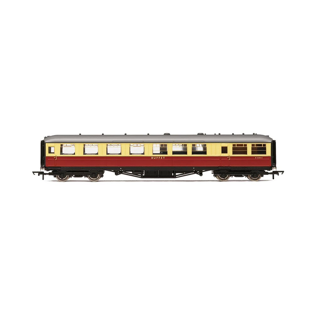 HORNBY BR GRESLEY CORRIDOR  CRIMSON AND CREAM BUFFET E12505E