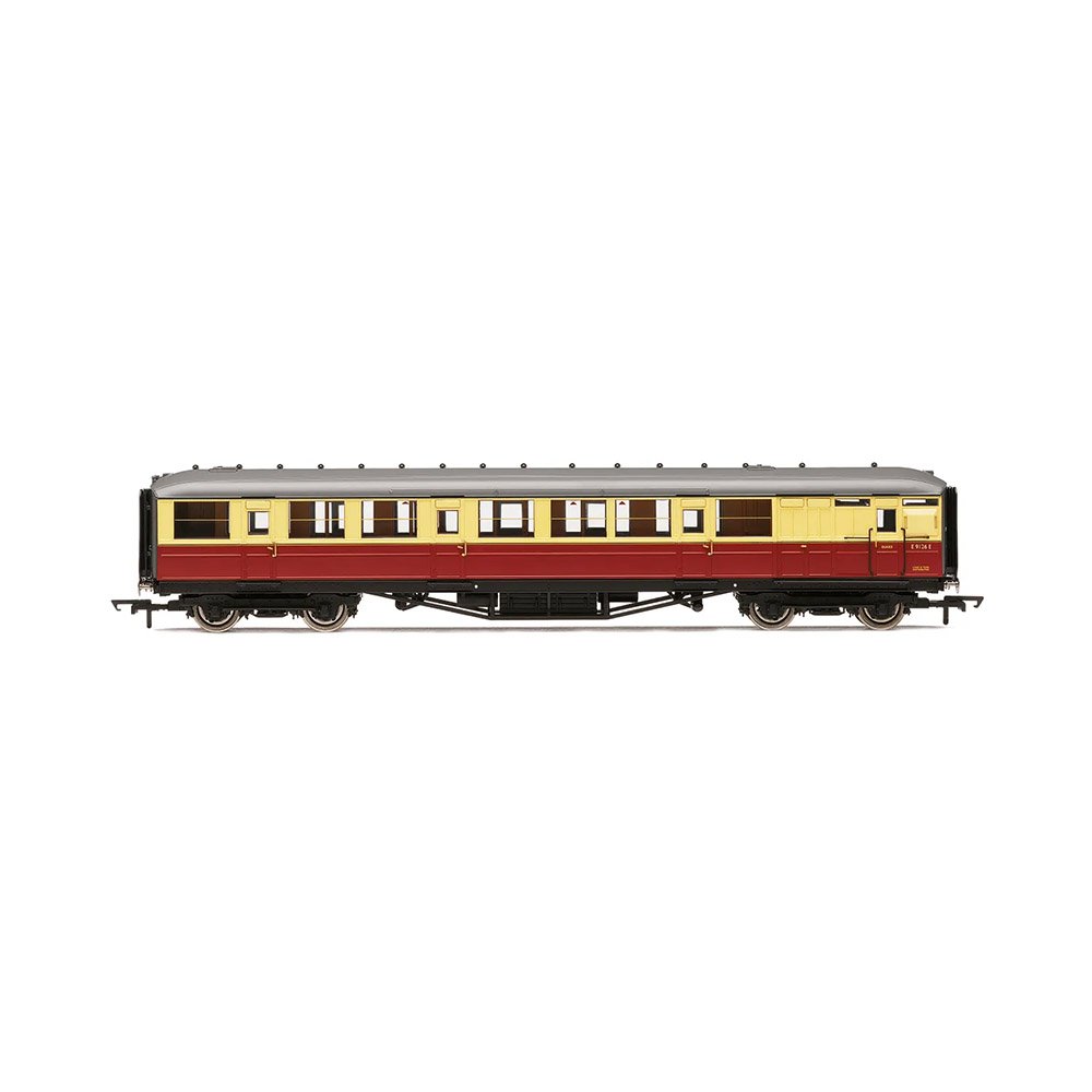 HORNBY BR GRESLEY CORRIDOR CRIMSON AND CREAM COMPOSITE BRAKE E9126E