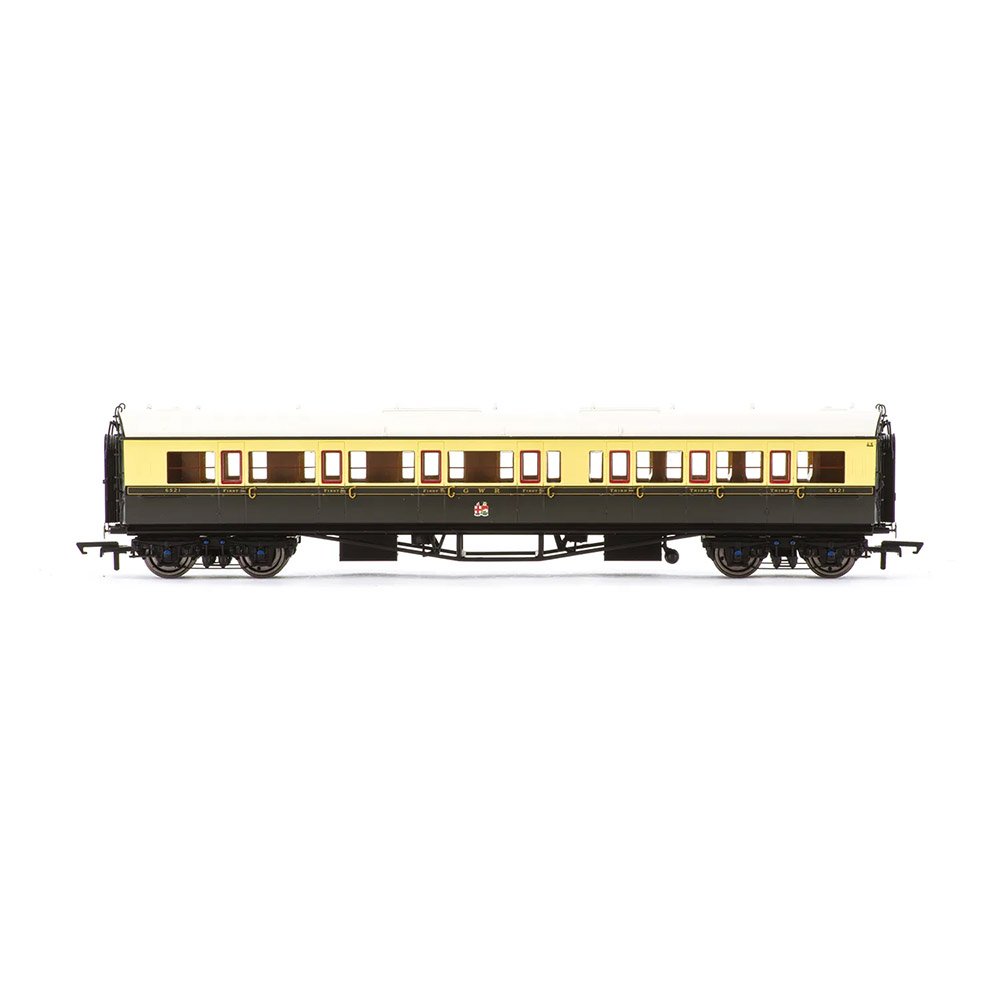 HORNBY GWR COLLET COACHES CORRIDOR COMPOSITE LH 6521