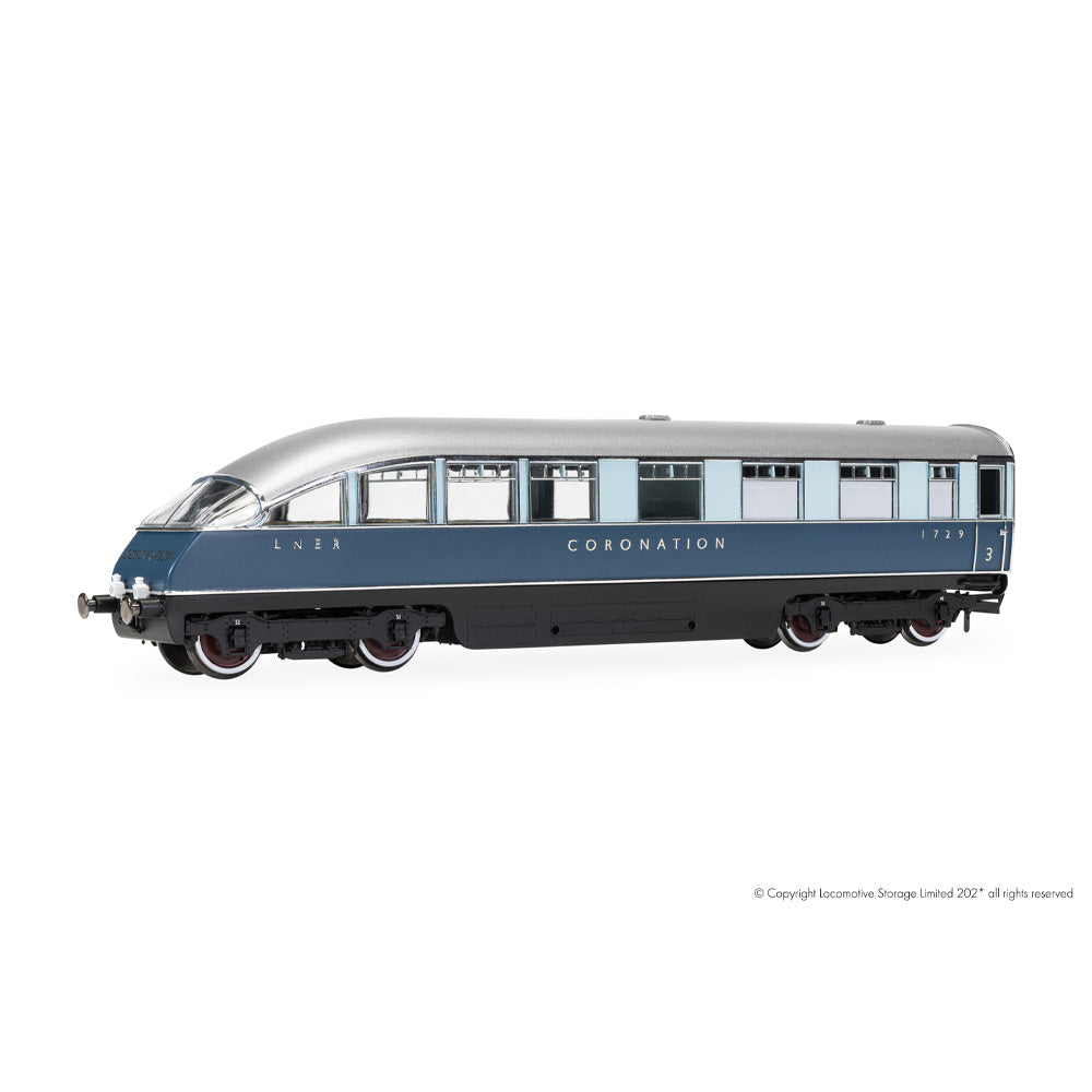 HORNBY 1/76 LNER - "CORONATION" OBSERVATION CAR 1729 (THE ONE:ONE COLLECTION)