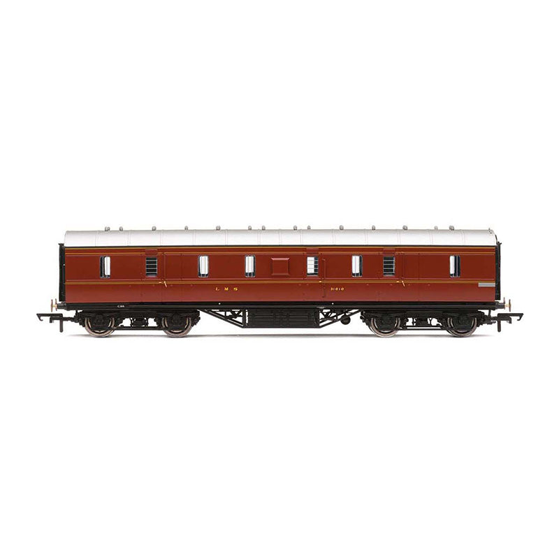 HORNBY LMS PERIOD III 50" GANGWAYED PASSENGER BRAKE 31010 - ERA 3