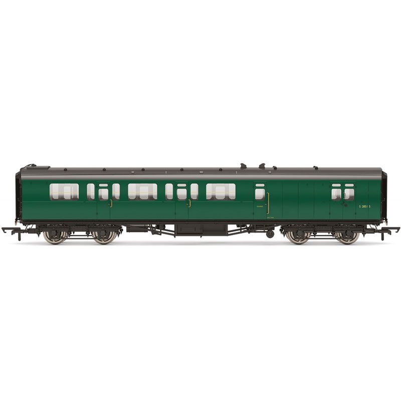 HORNBY BR BULLEID 59' CORRIDOR BRAKE THIRD S2852S - ERA 4