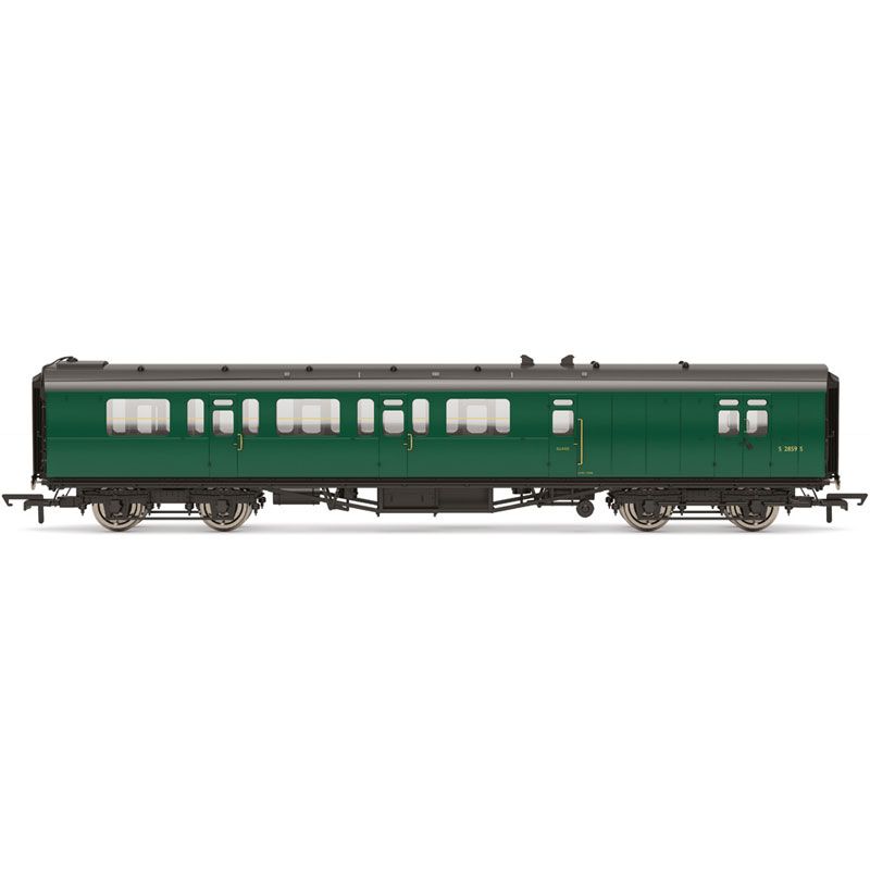 HORNBY BR BULLEID 59' CORRIDOR BRAKE THIRD S2859S - ERA 4