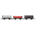 HORNBY TRIPLE WAGON PACK B.W & CO J. JAMES & CO. & NEWSTEAD COLLIERY - ERA 3