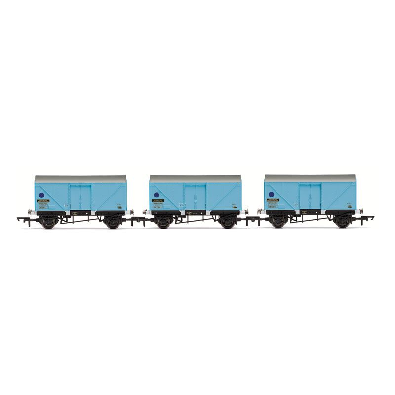 HORNBY 12T FISH VAN THREE PACK BR - ERA 6