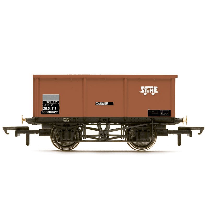 HORNBY 27T IRON ORE TIPPLER WAGON, BRITISH RAIL - ERA 7