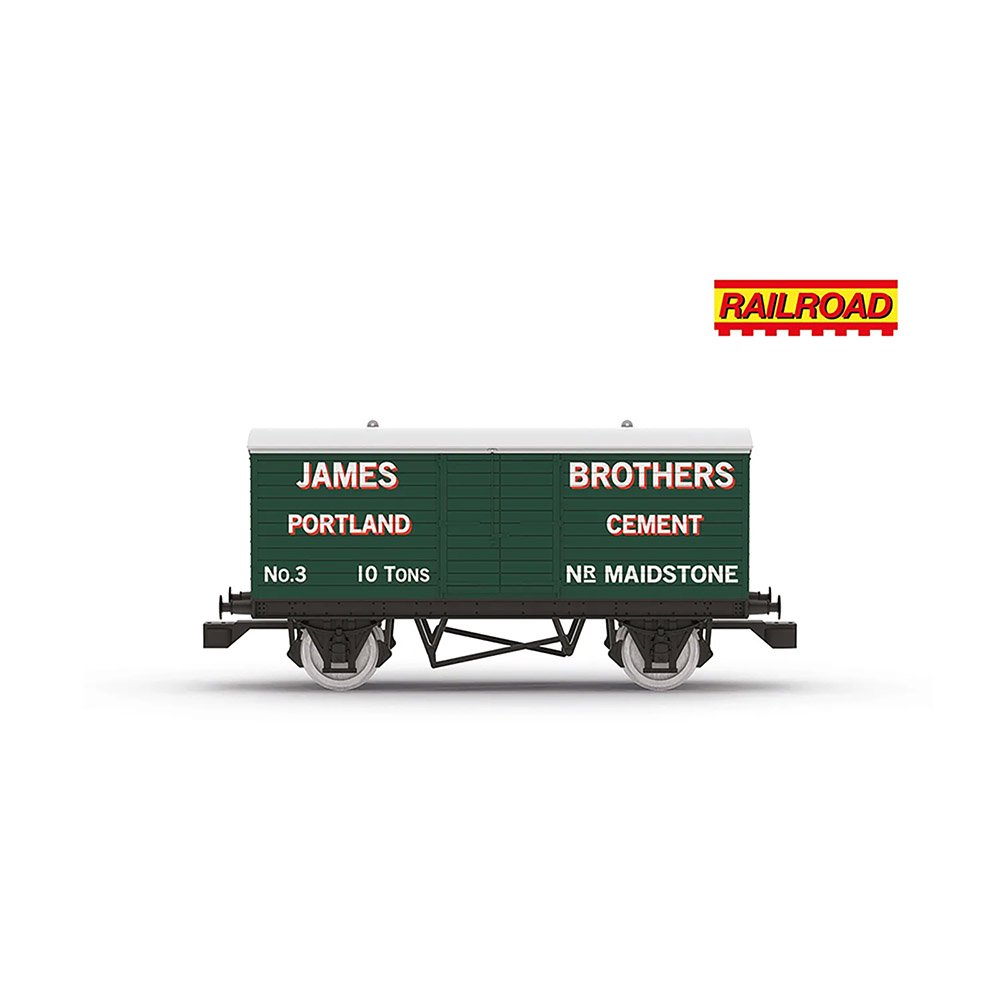 HORNBY RAILROAD JAMES BROTHERS CLOSED VAN
