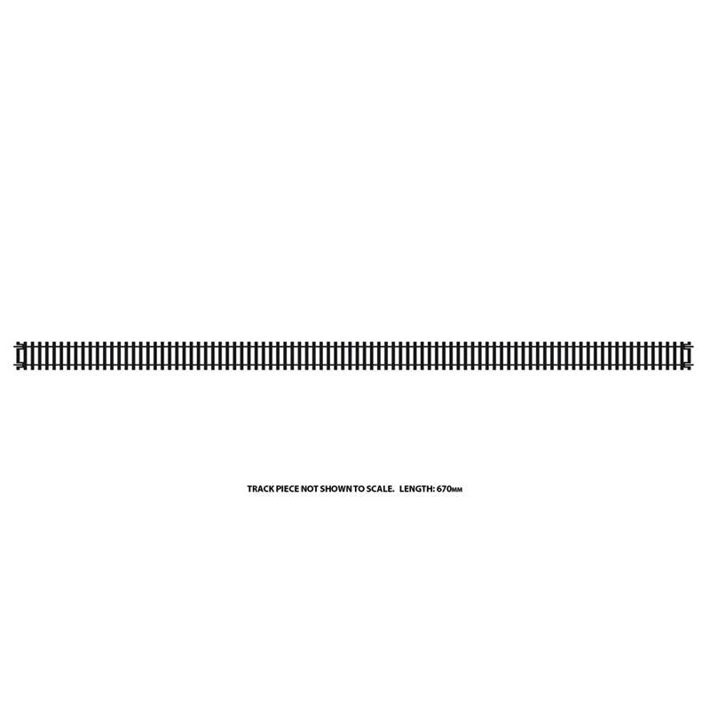 HORNBY LONG STRAIGHT TRK 670MM