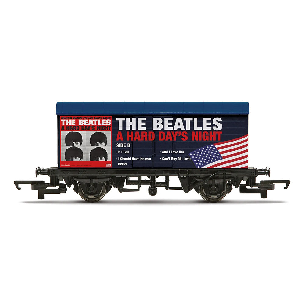 HORNBY THE BEATLES 'HARD DAYS NIGHT' US AND UK ALBUM COVERS WAGON
