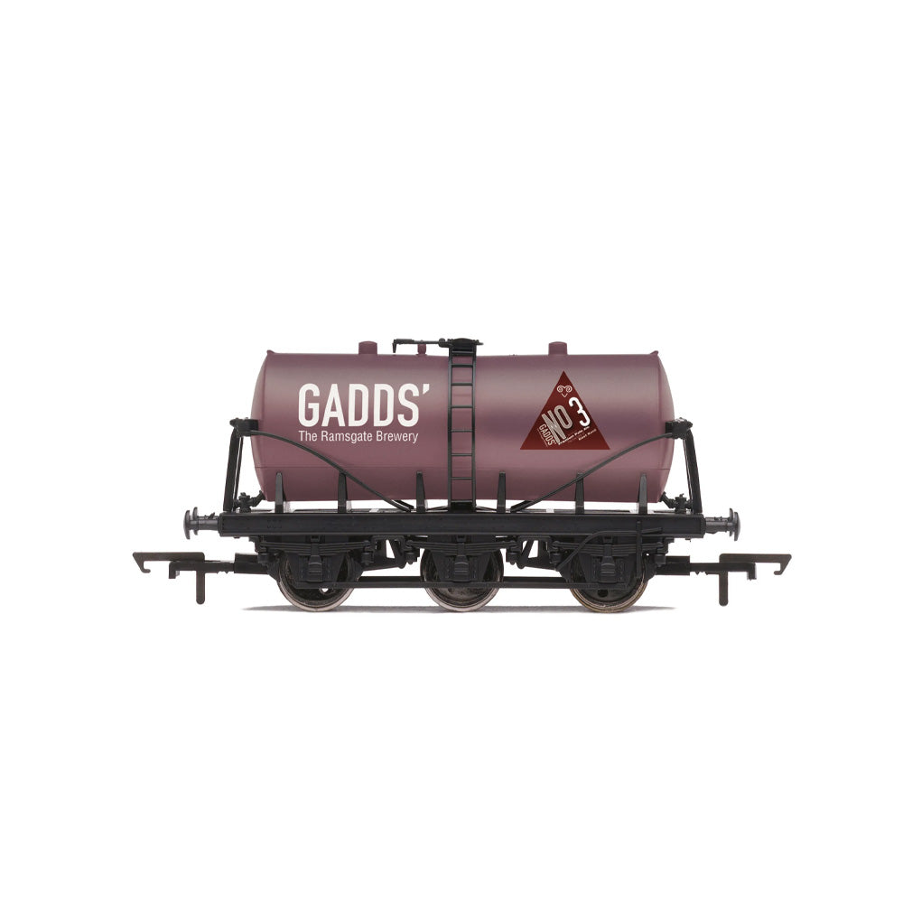 HORNBY 1/76 GADDS BREWERY "NO3" - TANKER WAGON