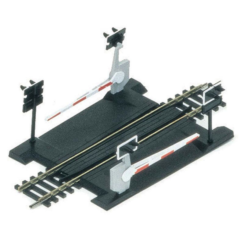 HORNBY SINGLE TRACK LEVEL CROSS