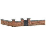 HORNBY FRONT AND LEFT HAND VICTORIAN TERRACE HOUSE GARDEN WALL