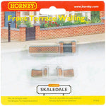 HORNBY FRONT AND LEFT HAND VICTORIAN TERRACE HOUSE GARDEN WALL