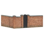 HORNBY FRONT AND RIGHT HAND VICTORIAN TERRACE HOUSE GARDEN WALL