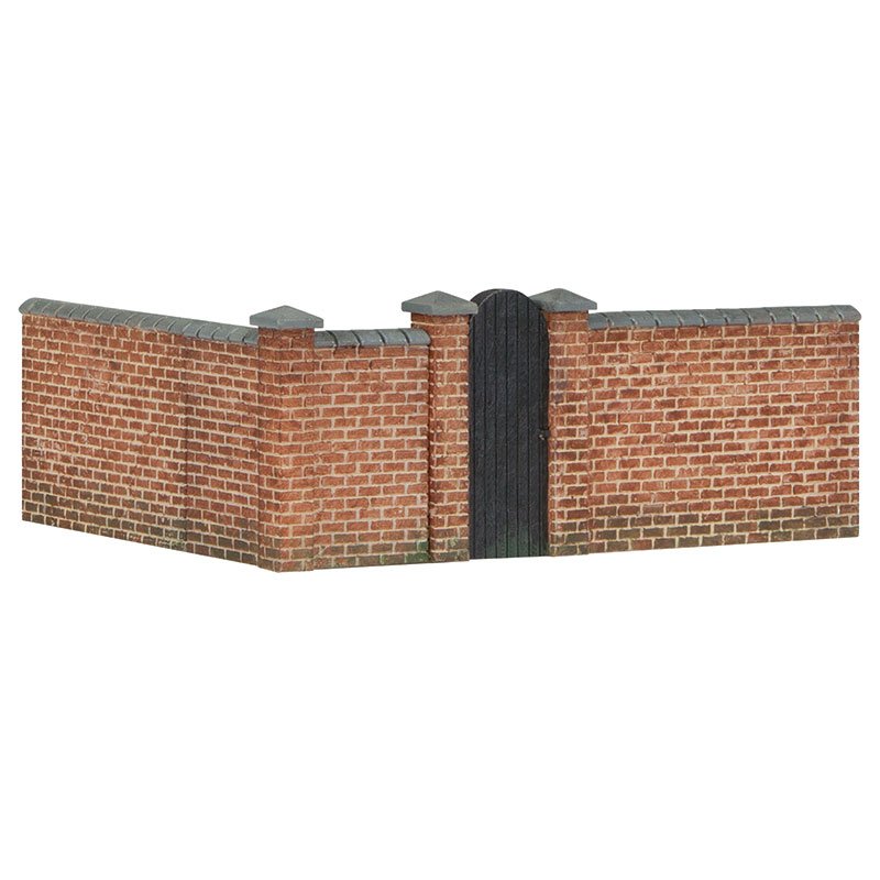 HORNBY FRONT AND RIGHT HAND VICTORIAN TERRACE HOUSE GARDEN WALL