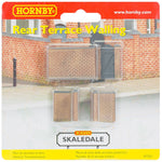HORNBY FRONT AND RIGHT HAND VICTORIAN TERRACE HOUSE GARDEN WALL