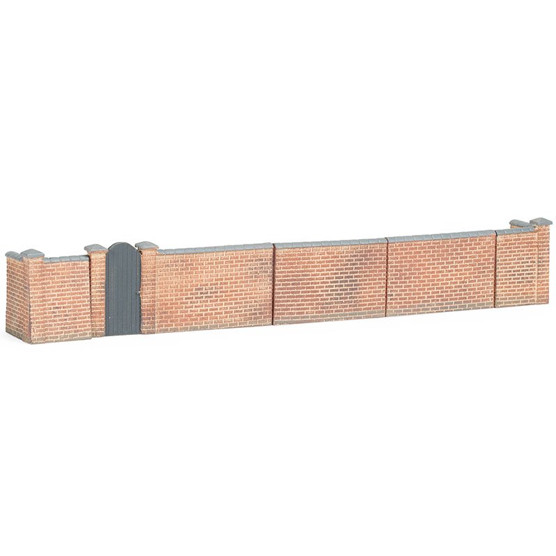 HORNBY FRONT AND RIGHT HAND VICTORIAN TERRACE HOUSE GARDEN WALL