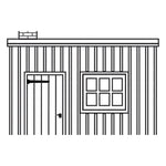 HORNBY GWR LAMP ROOM AND PRIVATE OFFICE PACK