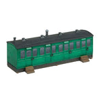 HORNBY GROUNDED 6 WHEEL COACH SUMMER HOUSE