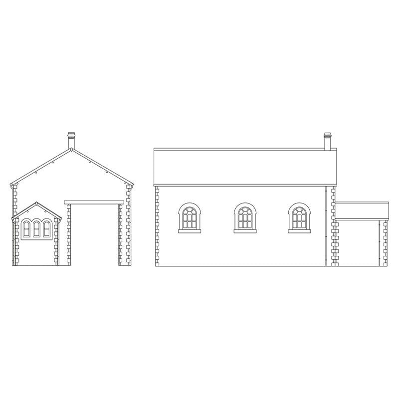 HORNBY GWR DUNSTER GOODS SHED
