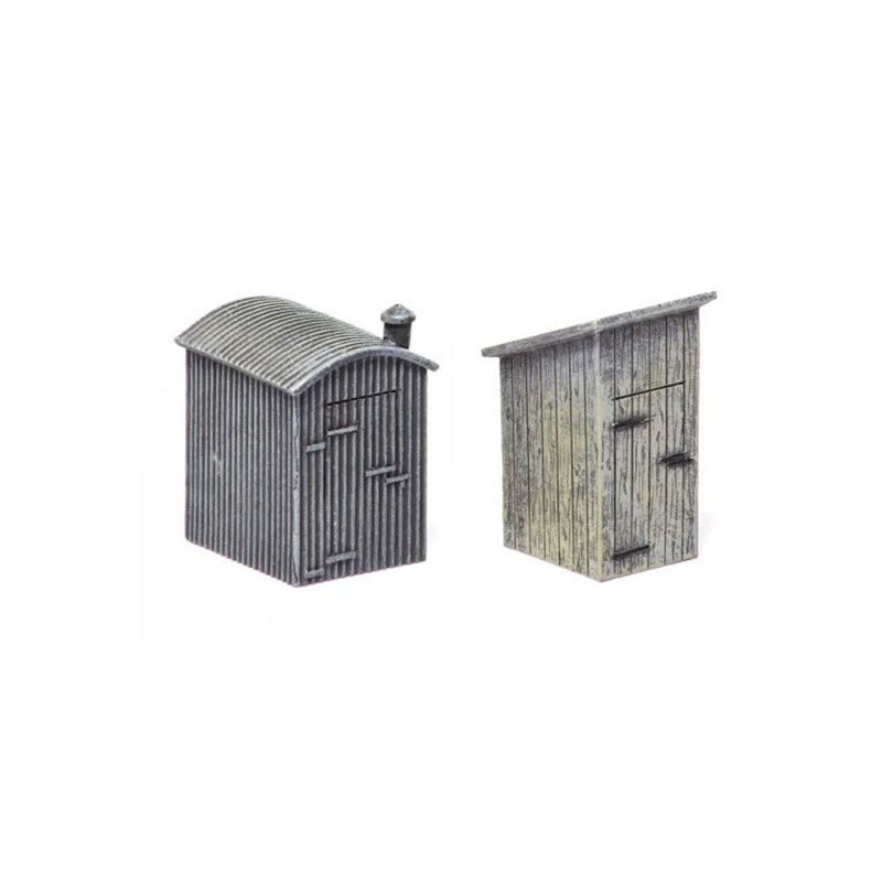 HORNBY LINESIDE HUTS (2 PACK)