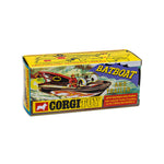 CORGI 1/43 BAT BOAT WITH BATMAN AND ROBIN (REISSUE)
