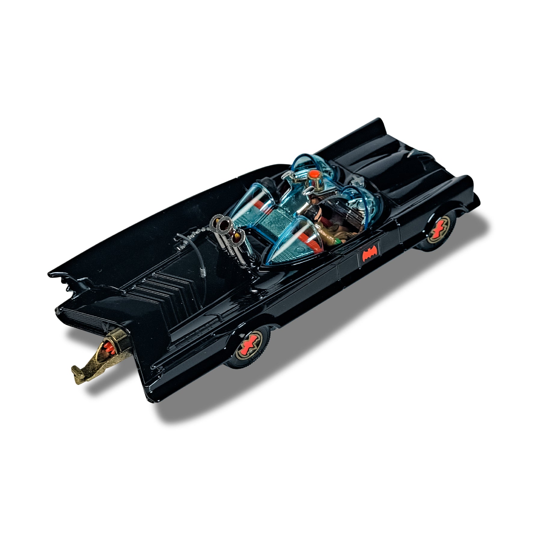 CORGI 1/45 1966 BATMOBILE WITH BATMAN AND ROBIN