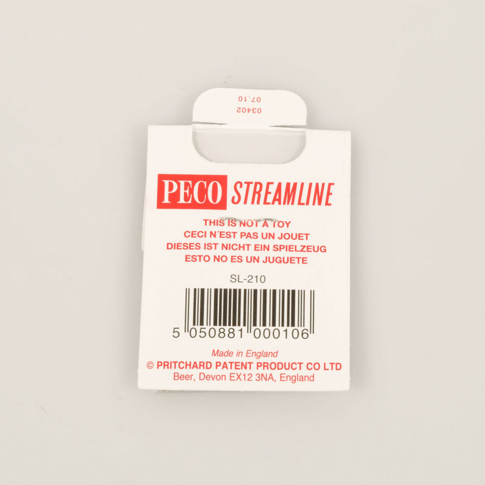 PECO RAIL JOINERS C60 - NICKEL SILVER (12 PK OF 24)