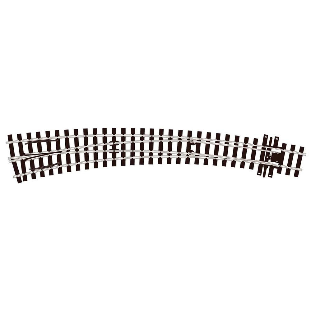 PECO L/H CURVED TURNOUT