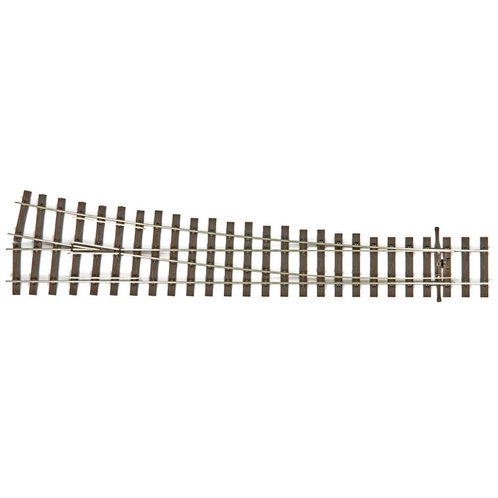 PECO STREAMLINE 00 BULLHEAD - LARGE RADIUS TURNOUT R/H
