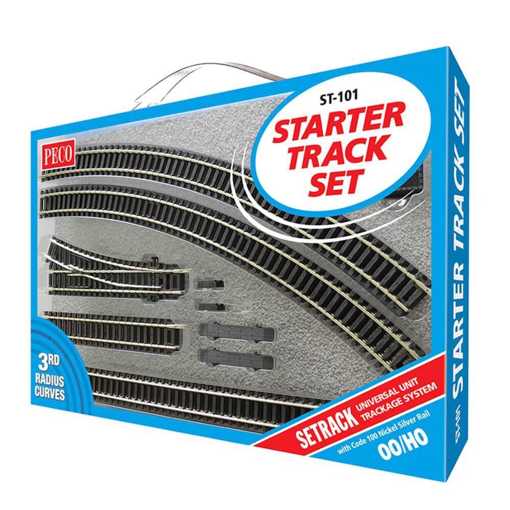 PECO OO 3RD RADIUS SETRACK STARTER SET