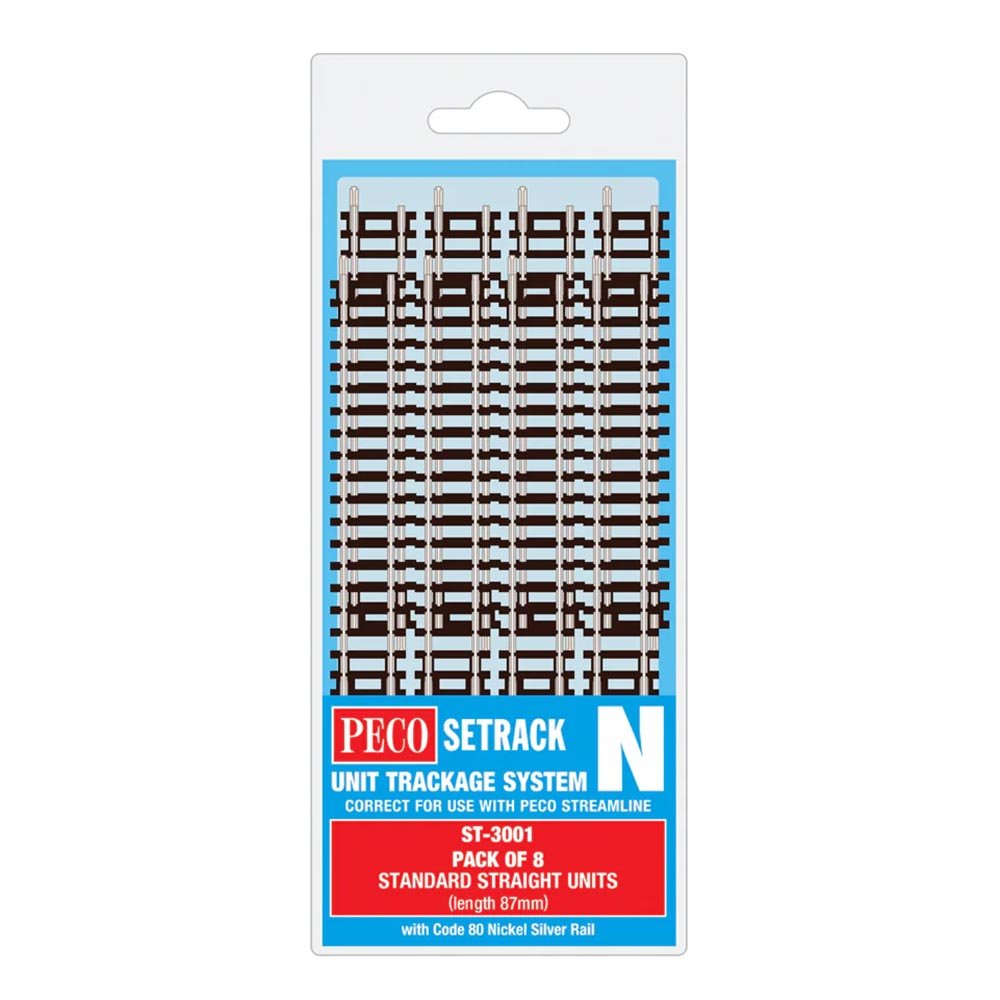 PECO STND STRAIGHT 87MM LONG (8X ST-1)