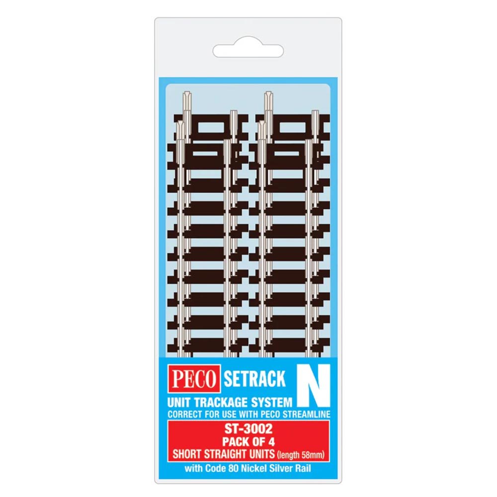 PECO SHORT STRAIGHT 58MM LONG (4X ST-2)