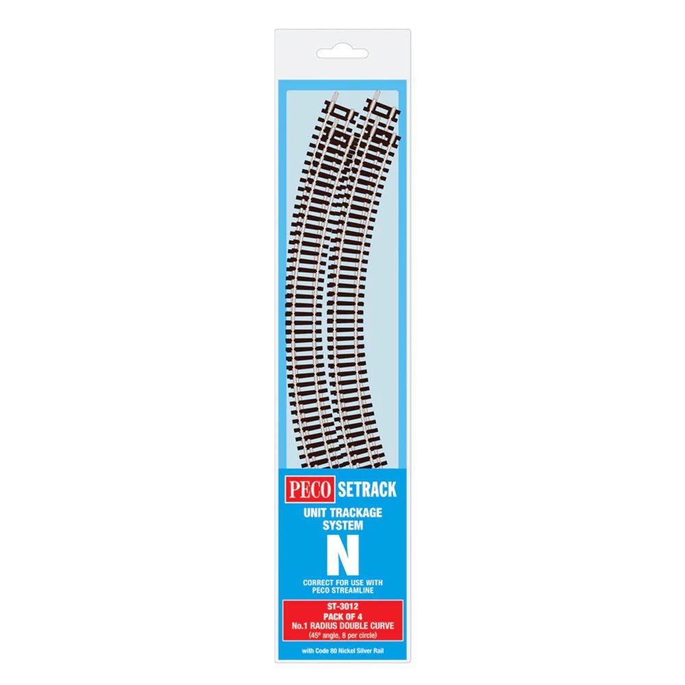 PECO NO.1 RADIUS DBL CURVE 228MM  (4X ST-12)