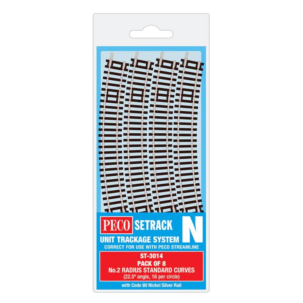 PECO NO.2 RADIUS STND CURVE 263.5MM (8 X ST-14)