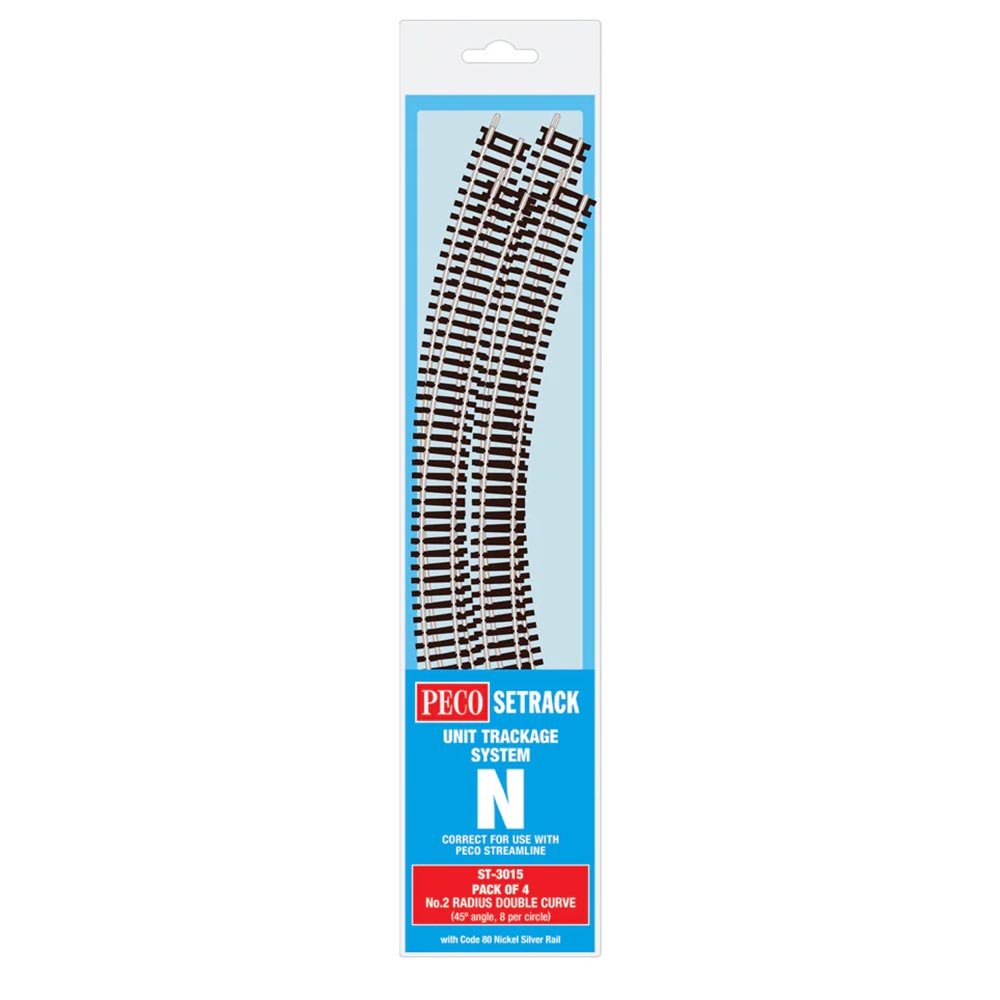 PECO NO.2 RADIUS DBL CURVE 263.5MM (4X ST-15)