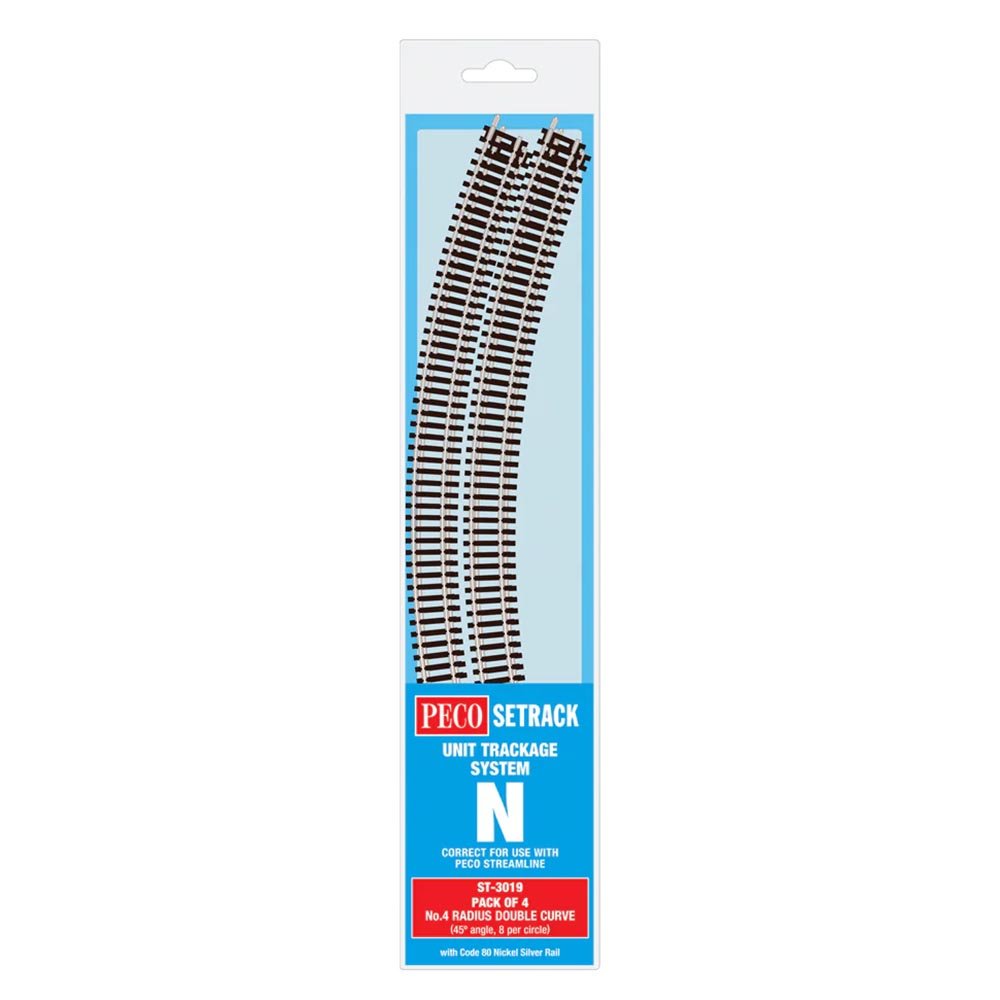 PECO NO.4 RADIUS DBL CURVE 333.4MM (4X ST-19)