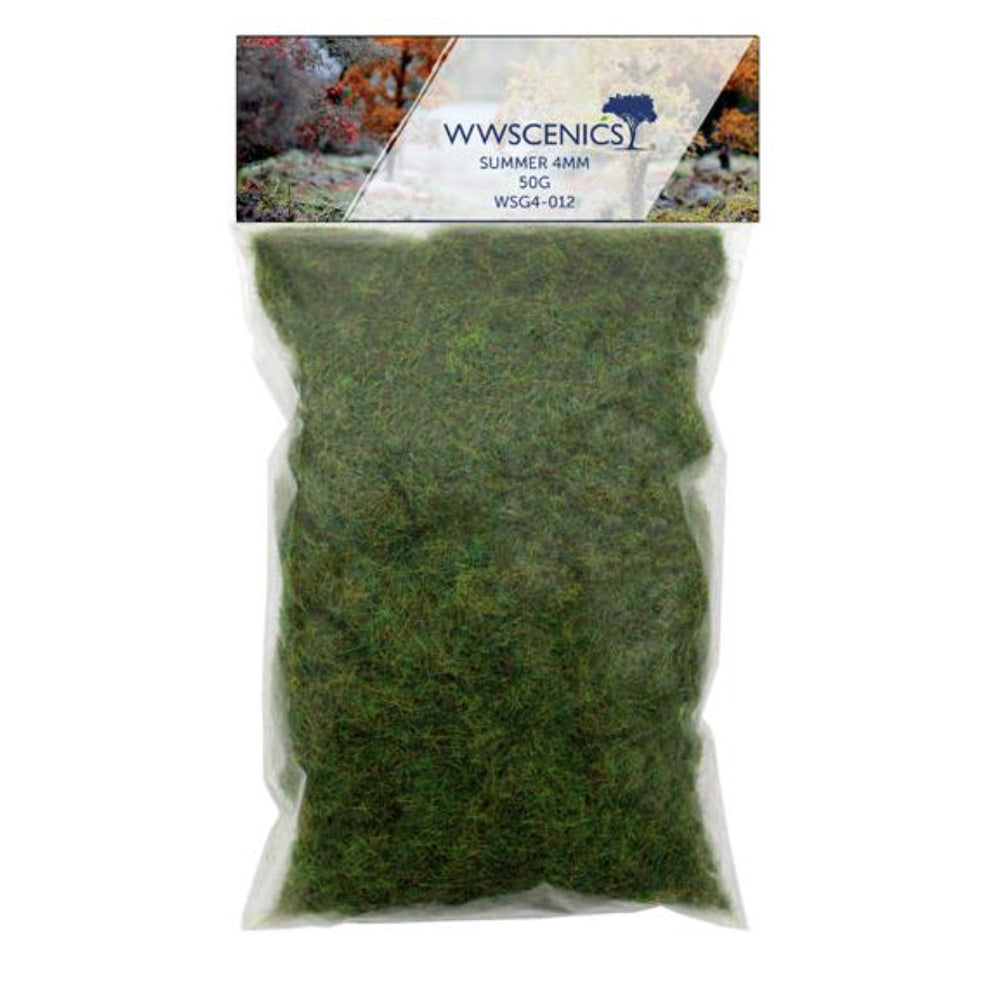PECO WWS 4MM SUMMER STATIC GRASS REFILL 50G