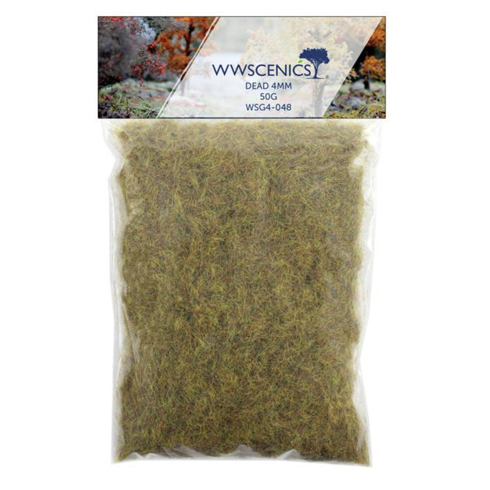 PECO WWS 4MM DEAD STATIC GRASS REFILL 50G